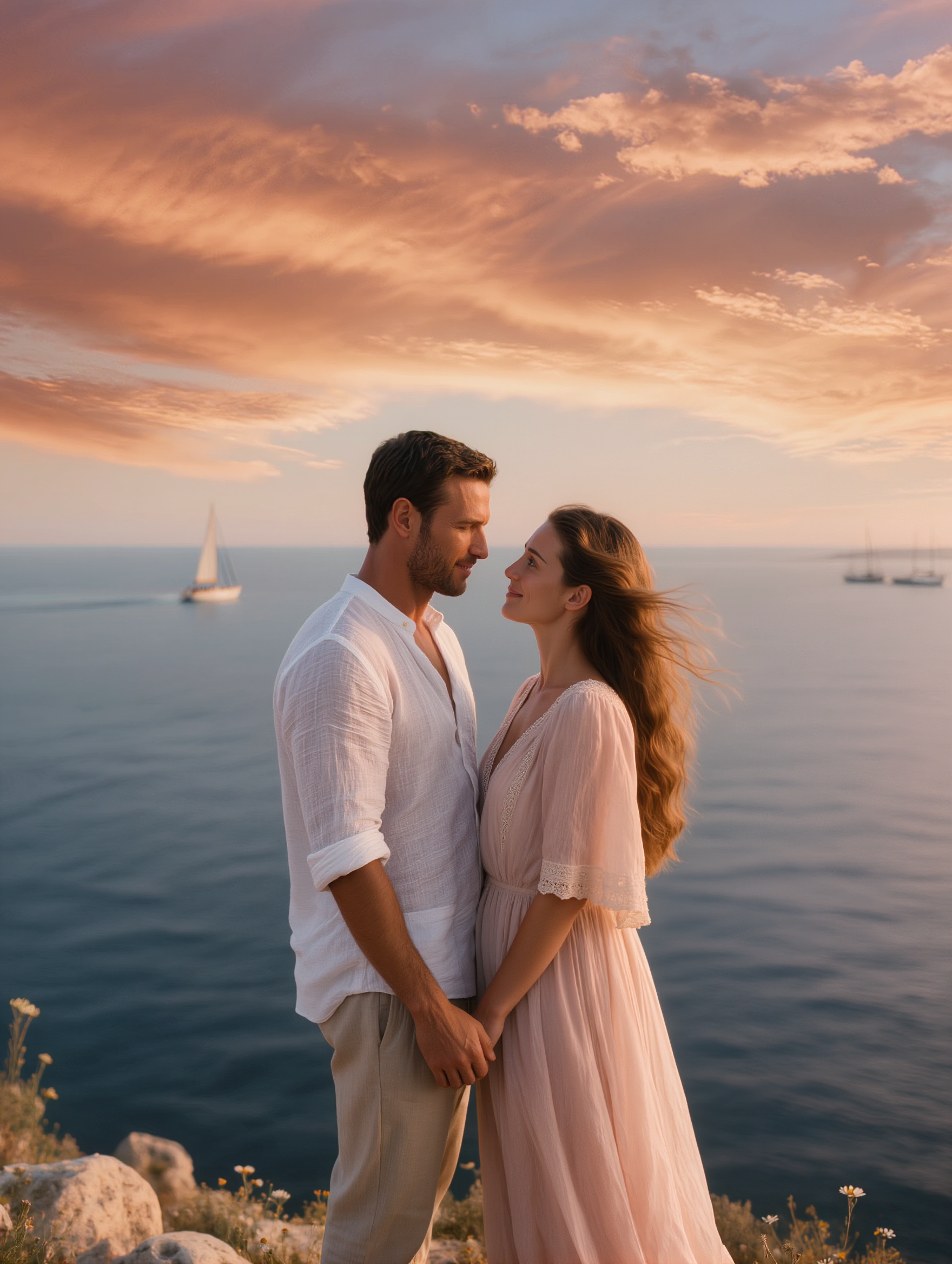 AI wedding storytelling workflow illustration